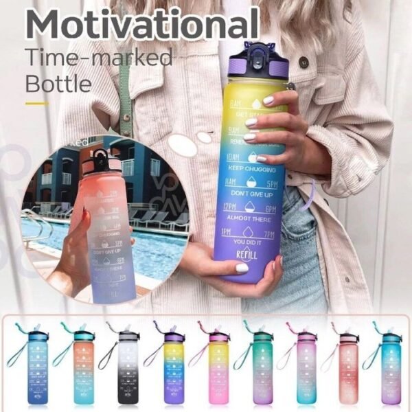 Motivational Rainbow Sipper
