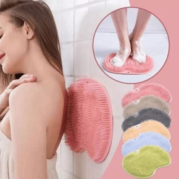 Silicon Back & Foot Scrubber (Imported)