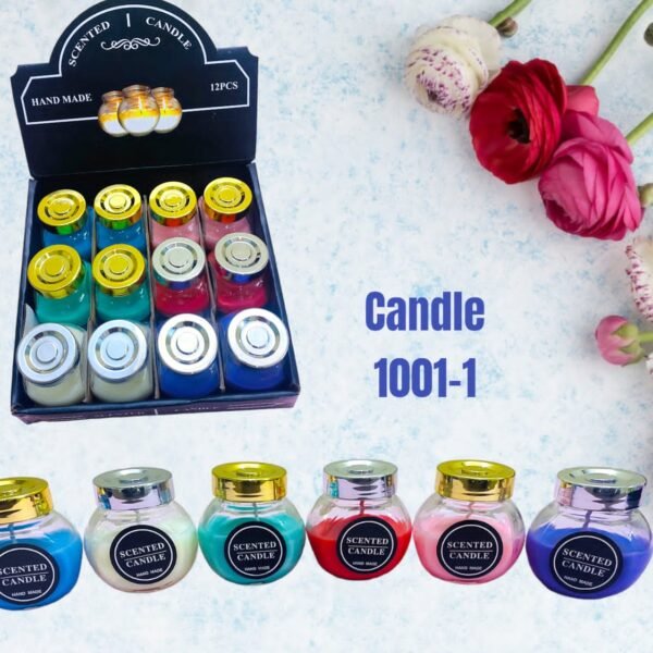 Scented Glass Bottle Candle (CC019)