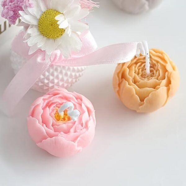 3D Rose Flower Bud Candle (CC025)