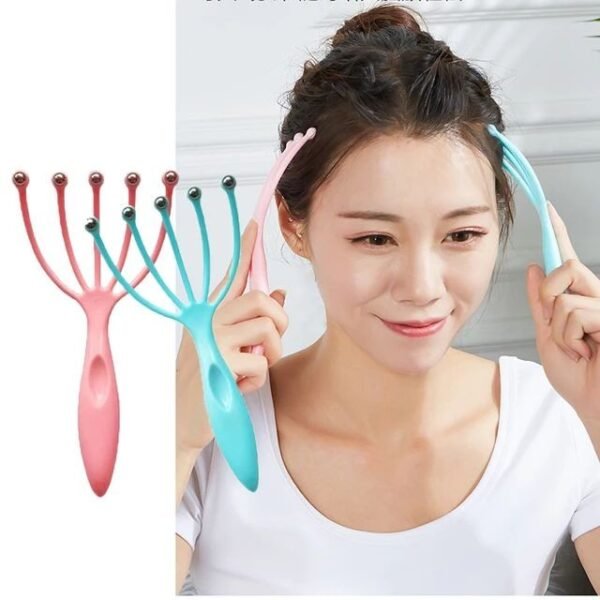 Five Claw Head Massager ? Easy-to-Use Scalp Massager for Home and Office