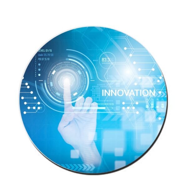 Printed Gaming Mouse Pad, Non-Slip Rubber Base For Mouse