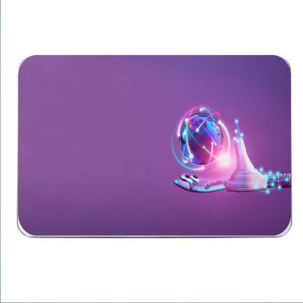 Printed Gaming Mouse Pad, Non-Slip Rubber Base For Mouse