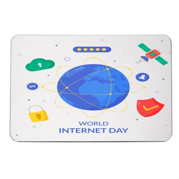 Printed Gaming Mouse Pad, Non-Slip Rubber Base For Mouse